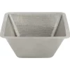 Premier Copper Products 17" Copper Bar/Prep Sink, Nickel, BS17EN