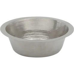 Premier Copper Products 14" Copper Bar/Prep Sink, Nickel, BR14EN2