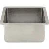Premier Copper Products 16" Copper Bar/Prep Sink, Nickel, BREC16EN