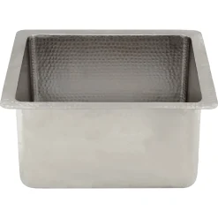 Premier Copper Products 16" Copper Bar/Prep Sink, Nickel, BREC16EN