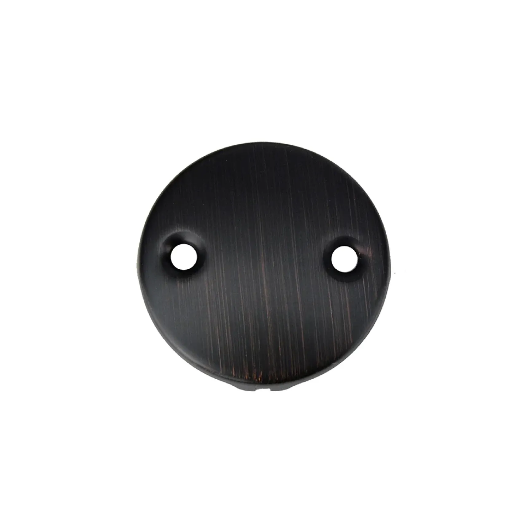Premier Copper Products Tub Drain Trim and Two-Hole Overflow Cover for Bath Tubs - Oil Rubbed Bronze, D-302ORB