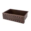 Premier Copper Products 30" Copper Farmhouse Sink, Oil Rubbed Bronze, KASDB30229BS