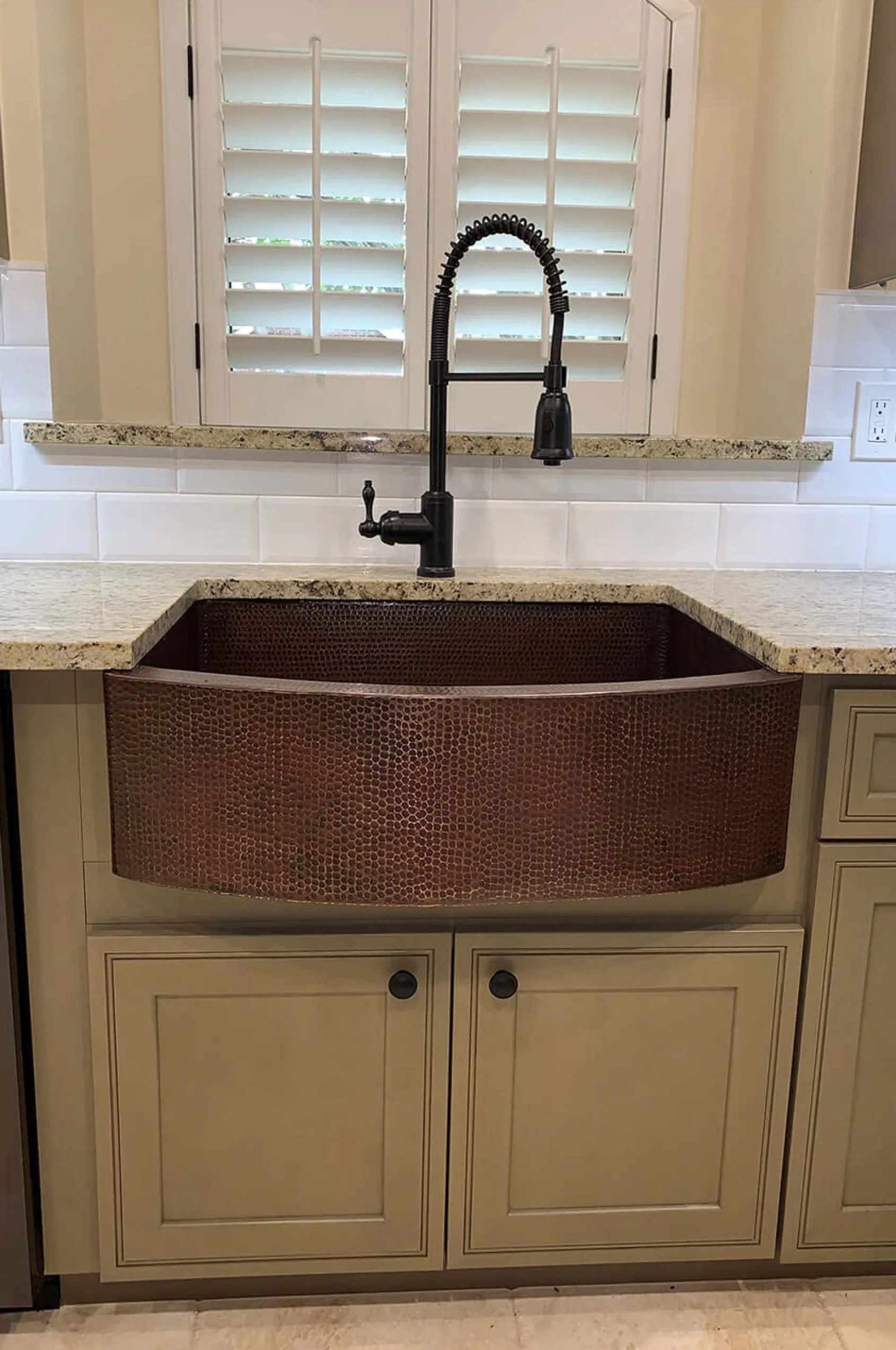 Premier Copper Products 30" Copper Farmhouse Sink, Oil Rubbed Bronze, KASRDB30249