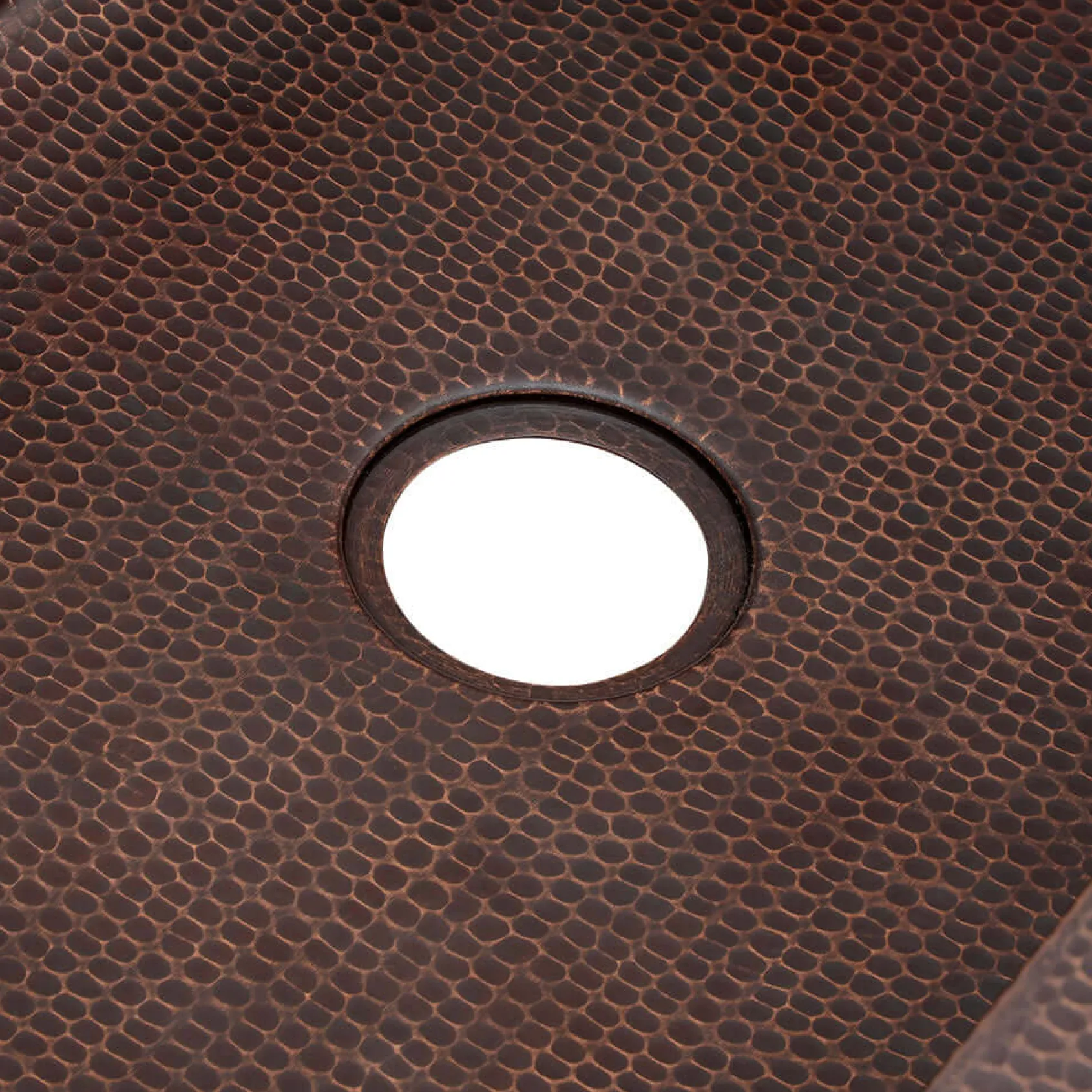 Premier Copper Products 30" Hammered Copper Farmhouse Sink, Glazed Black, 14 Gauge, KASBLK30229