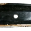 48" Rare Petrified Wood Farmhouse Kitchen Sink, Black
