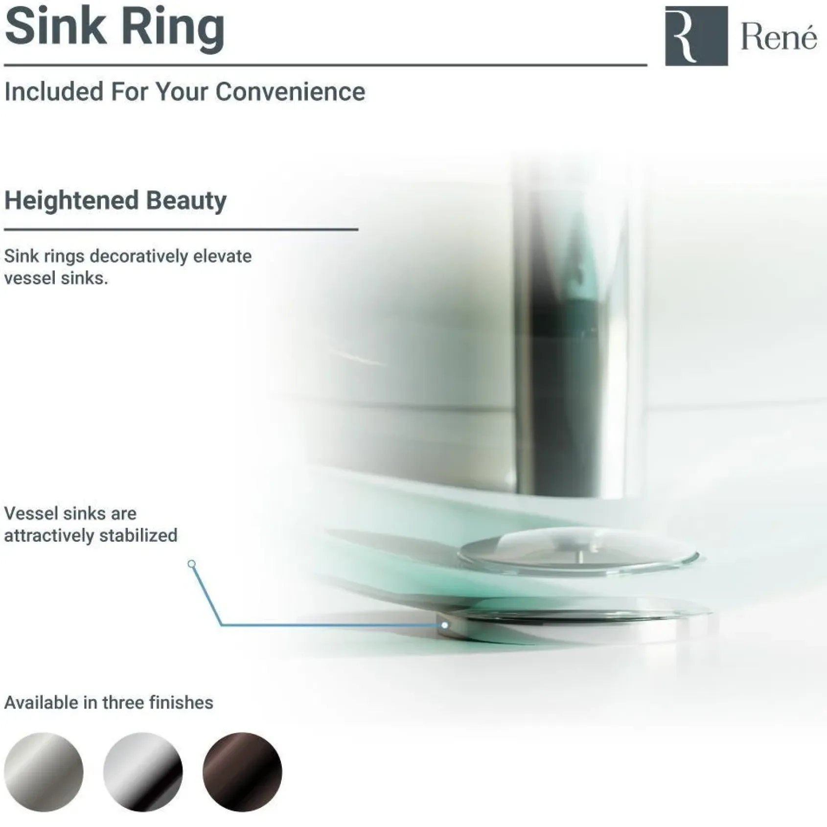 Rene 17" Round Glass Bathroom Sink, Regal Bronze and Earth Tones, with Faucet, R5-5035-R9-7006-C