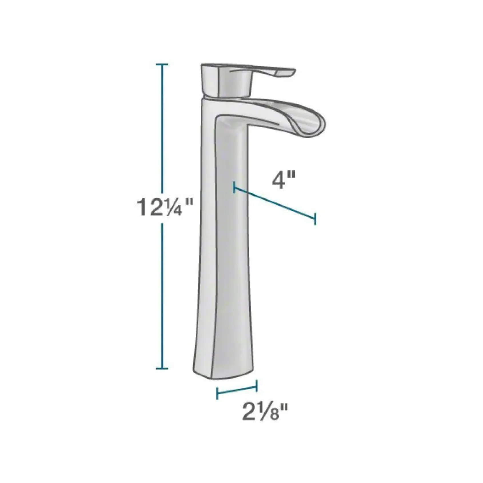 Rene 17" Round Glass Bathroom Sink, Sparkling Silver, with Faucet, R5-5034-R9-7007-C