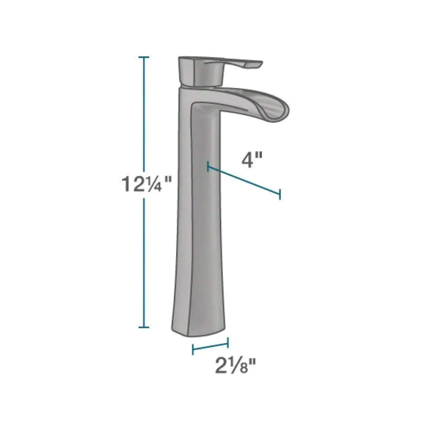 Rene 17" Round Glass Bathroom Sink, Frosted, with Faucet, R5-5002-R9-7007-ABR