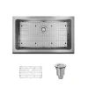 Rene 33" Stainless Steel Farmhouse Sink, 16 Gauge, R1-3001-16
