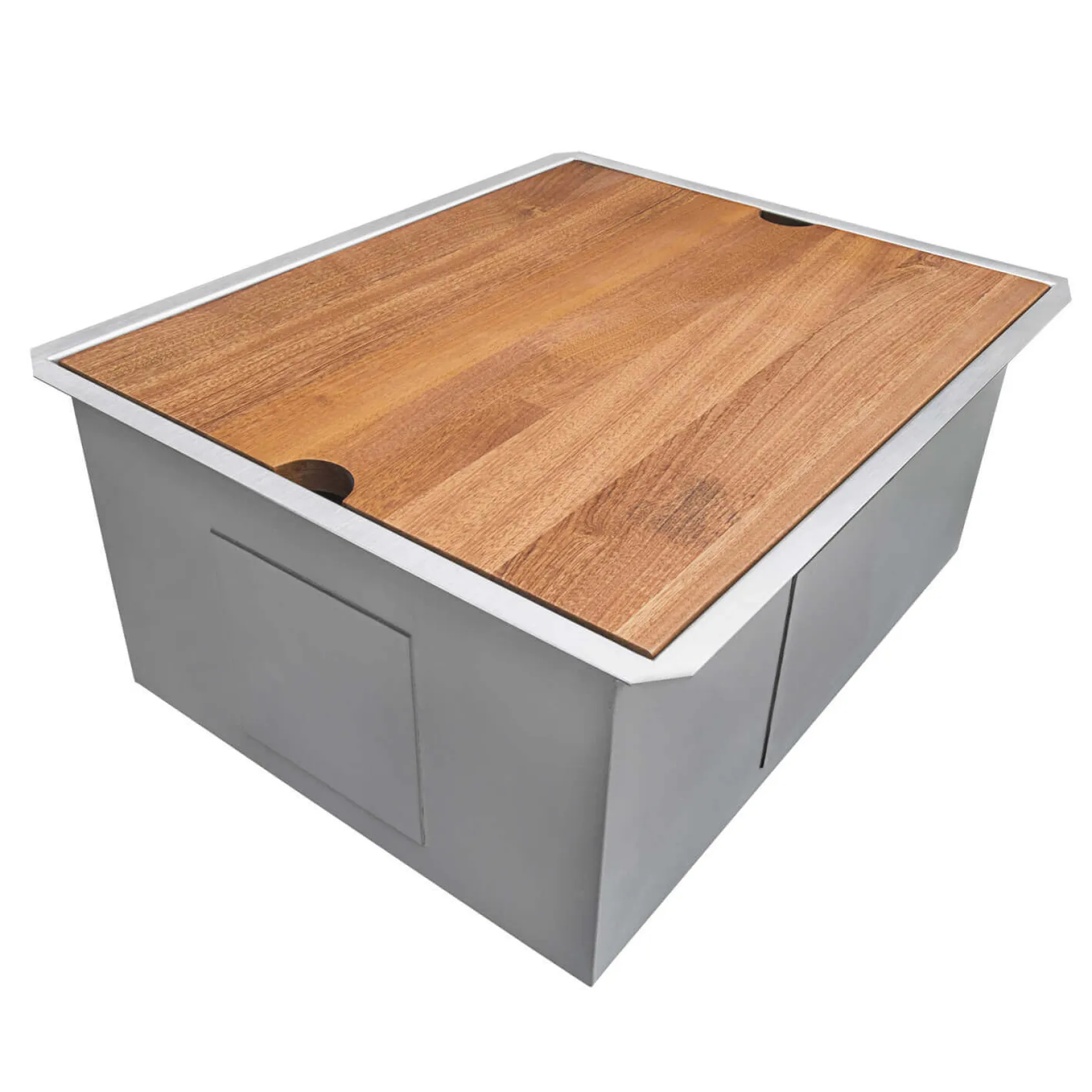Ruvati Alto 23" x 19" x 13" Deep Laundry Utility Workstation Sink Undermount 16 Gauge, Stainless Steel, 16, RVU6320