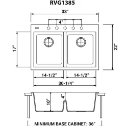 Ruvati epiGranite 33