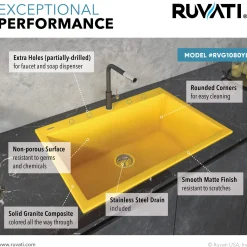 Ruvati epiGranite 33