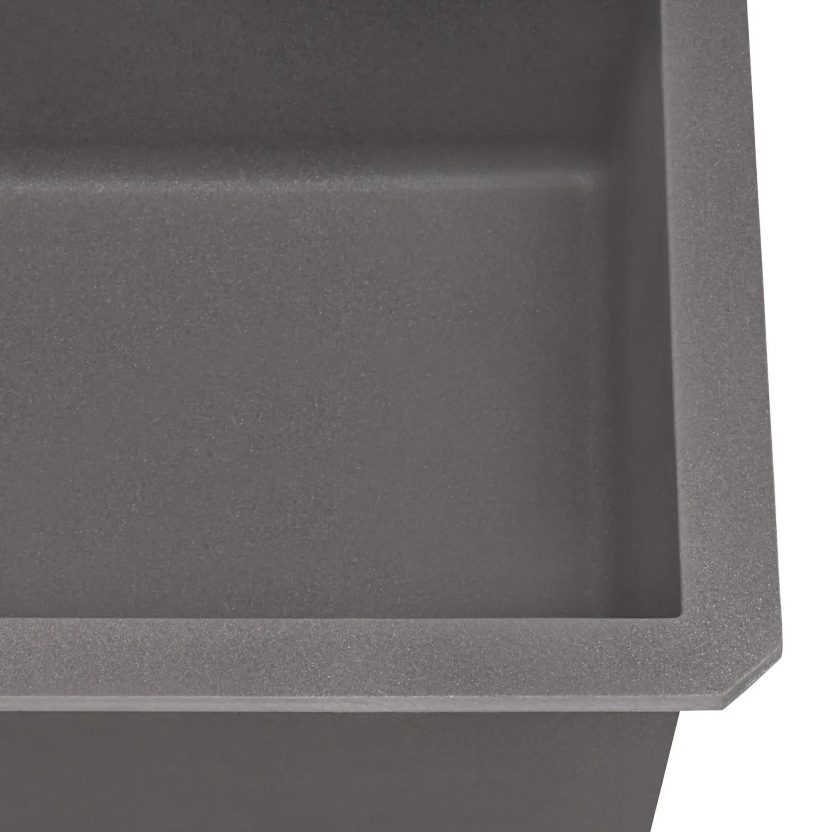 Ruvati epiGranite 32" Undermount Granite Composite Kitchen Sink, Urban Gray, RVG2033GR