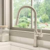 Ruvati Isola Pull Down Kitchen Faucet, Stainless Steel, Single Handle, RVF1248BN
