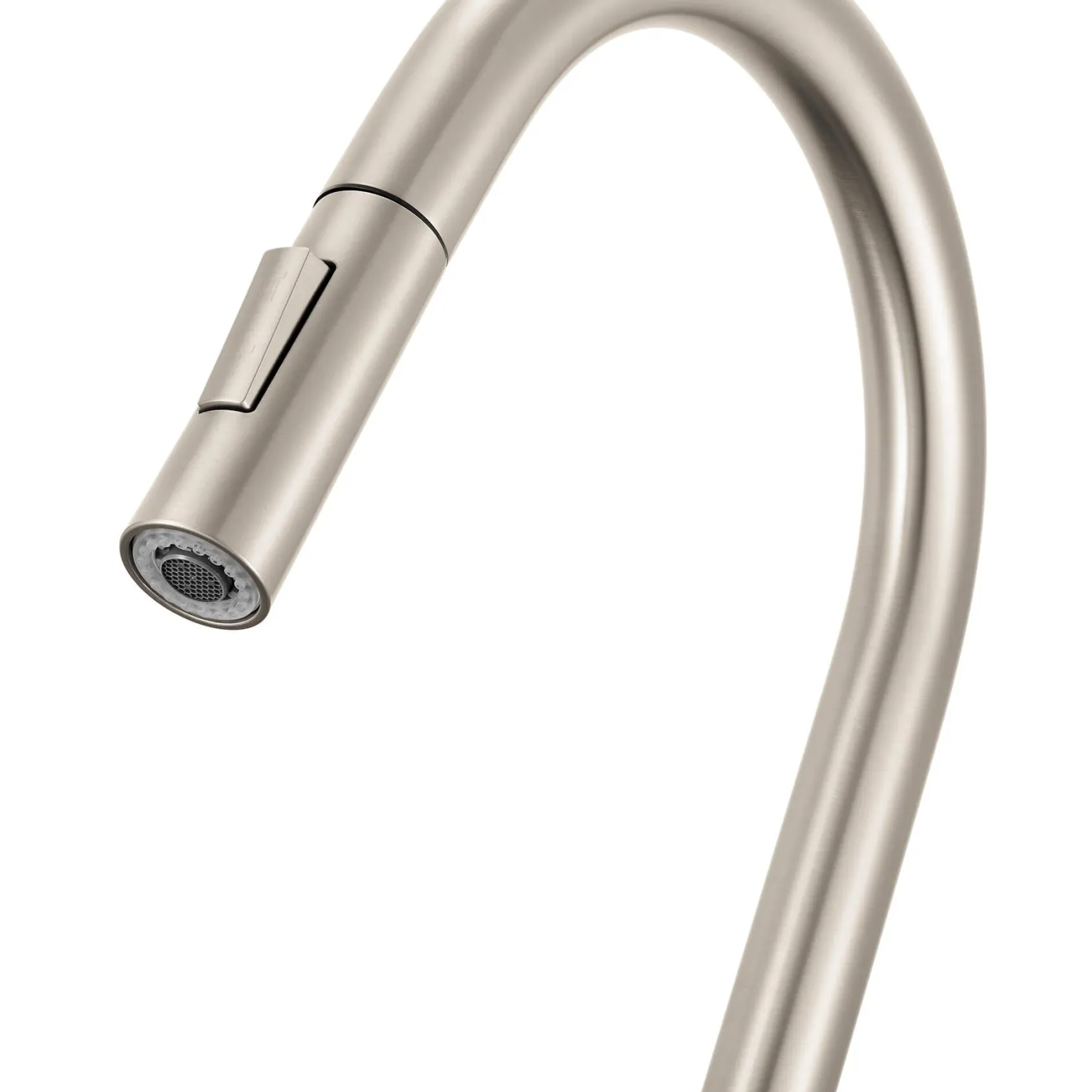 Ruvati Isola Pull Down Kitchen Faucet, Stainless Steel, Single Handle, RVF1248BN