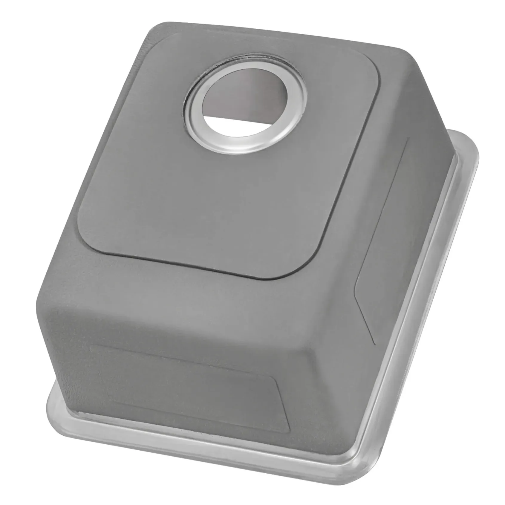 Ruvati Modena 15" Undermount Rectangle Stainless Steel Bar/Prep Sink, 16 Gauge, RVM5815
