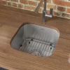 Ruvati Parmi 16" Undermount Square Stainless Steel Bar/Prep Sink, 16 Gauge, RVM4138