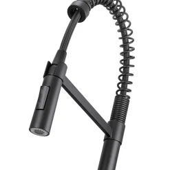 Ruvati Seneca Pull Down Kitchen Faucet, Matte Black, Single Lever, RVF1243MB