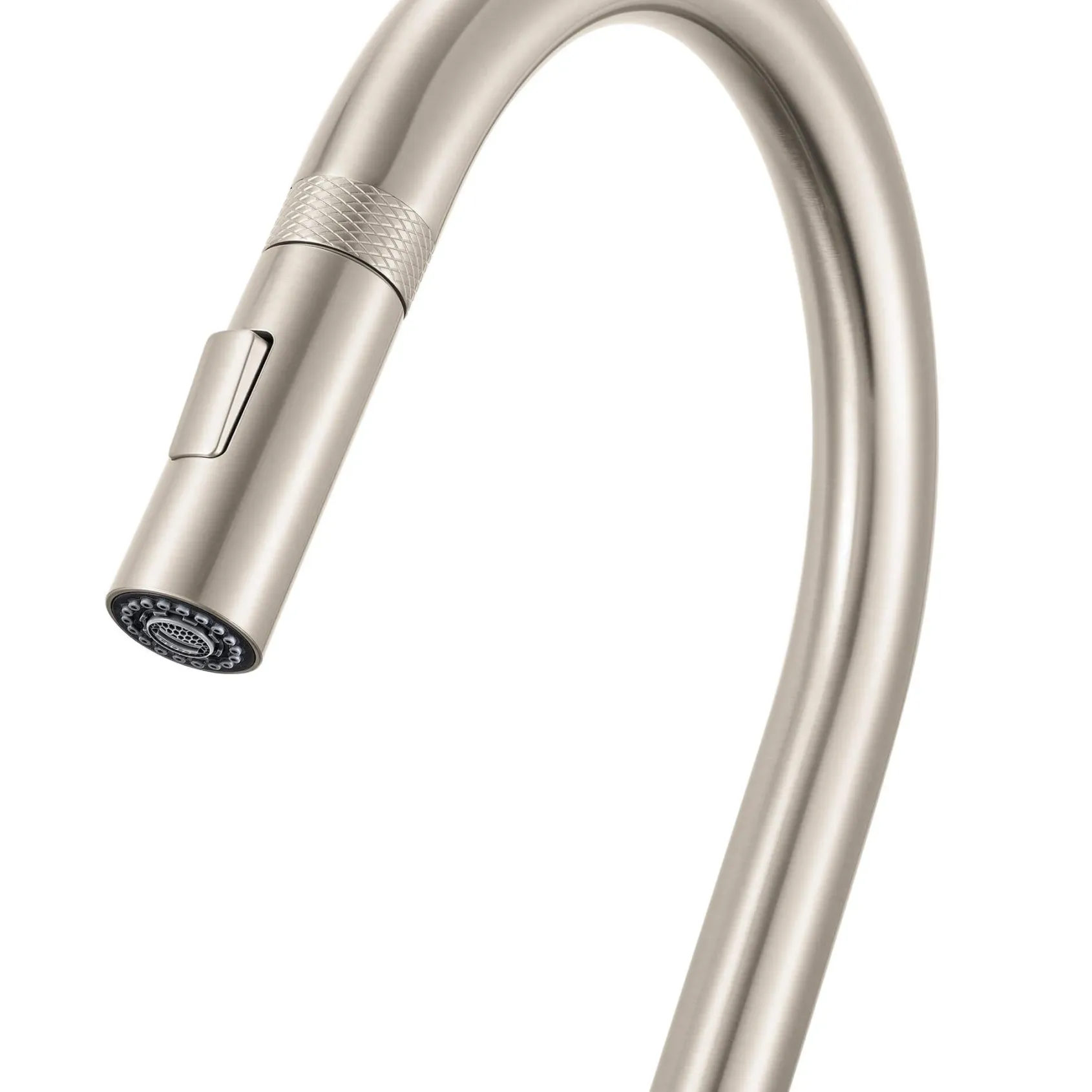 Ruvati Vestia Pull Down Kitchen Faucet, Stainless Steel, Single Lever, RVF1237BN