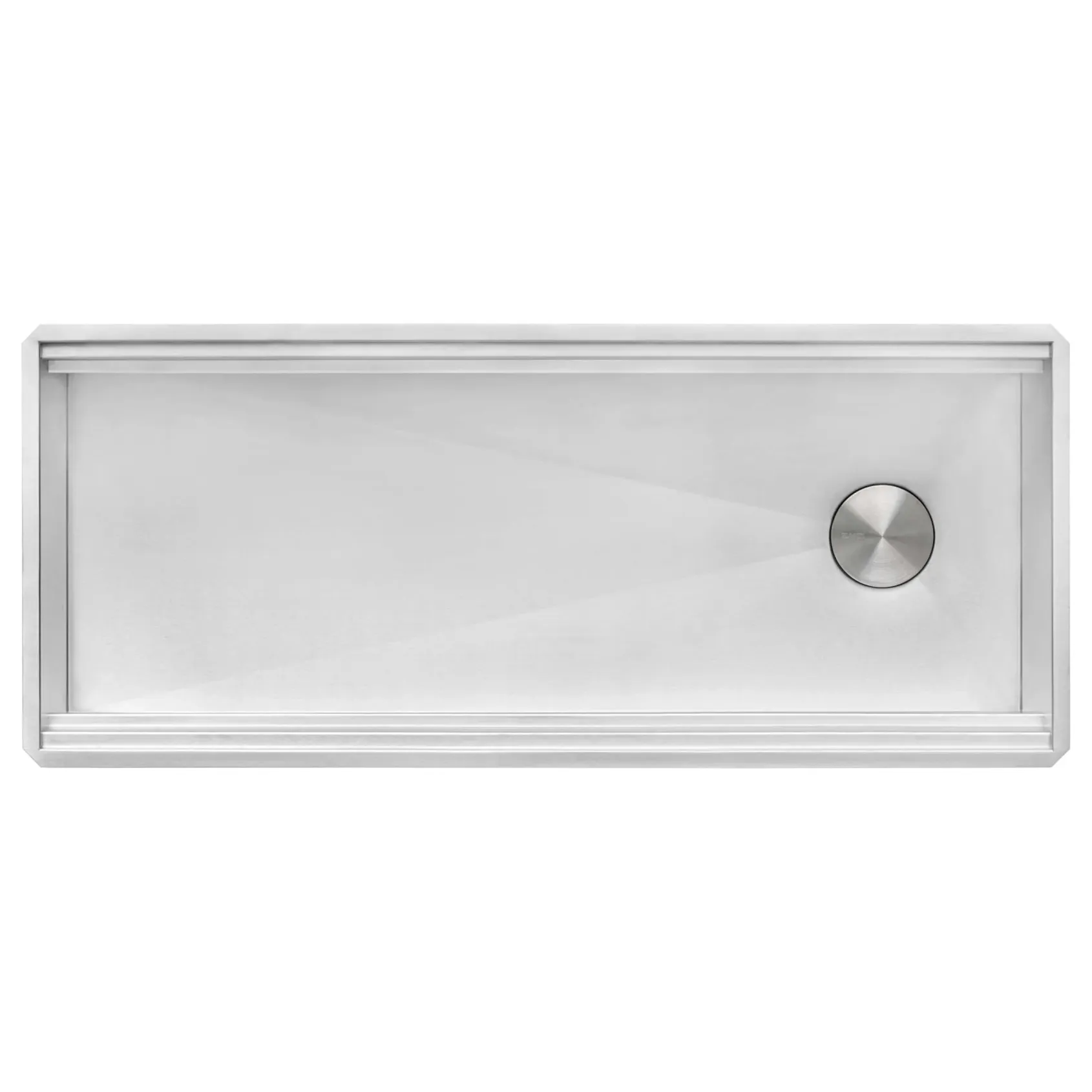 Ruvati Dual-Tier Nova 45" Undermount Stainless Steel Workstation Kitchen Sink, 16 Gauge, RVH8335