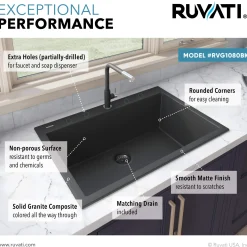 Ruvati epiGranite 30