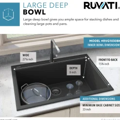 Ruvati epiGranite 30