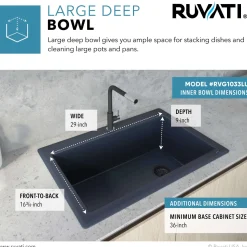 Ruvati epiGranite 33