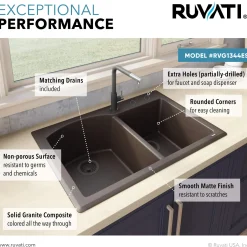 Ruvati epiGranite 33
