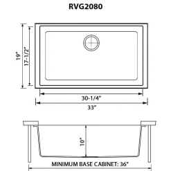 Ruvati epiGranite 33