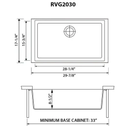 Ruvati epiGranite 30