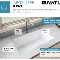 Ruvati epiGranite 32