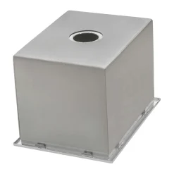 Ruvati Merino Insulated Ice Chest Sink, 21 x 20 inch Outdoor BBQ, Marine Grade T-316 Topmount Stainless Steel, RVQ6221