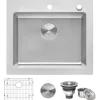 Ruvati Modena 25" Drop-in Topmount Stainless Steel Kitchen Sink, 16 Gauge, RVM5025