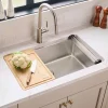 Ruvati Renaro 31" Undermount Stainless Steel Workstation Kitchen Sink, RVM5231