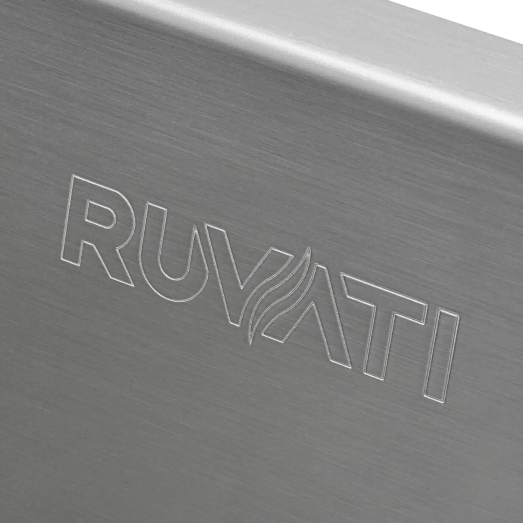 Ruvati Tribeca 30" Slope Bottom Offset Drain Undermount Stainless Steel Kitchen Sink, 16 Gauge, RVH7480