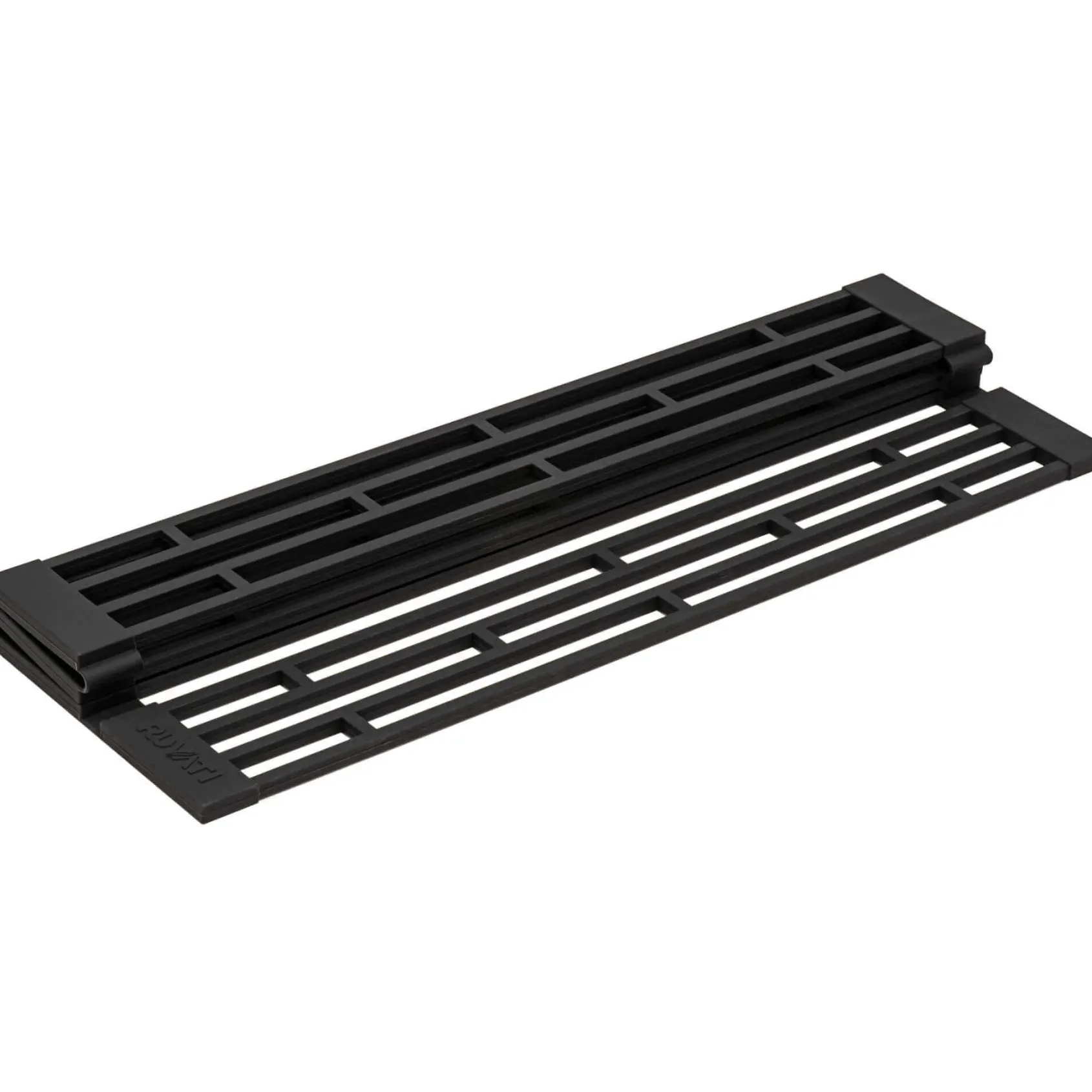 Ruvati Veniso Nova 33" Slope Bottom Offset Drain Undermount Stainless Steel Workstation Kitchen Sink, 16 Gauge, RVH8597
