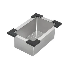 Ruvati 15 x 15 inch Marine Grade T-316 Workstation Topmount RV Boat Outdoor Sink Stainless Steel, RVQ5215