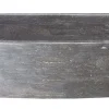 33" Smoke Brown Limestone Farmhouse Kitchen Sink, Curved Front, Single Bowl, Reversible, KFCF332210SB-NLP-BLN