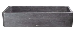 48" Smoke Brown Limestone Farmhouse Kitchen Sink, Single Bowl, Reversible, KF482210SB-NLP-BLN