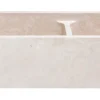 36" Stone 60/40 Double Bowl Farmhouse Kitchen Sink, Smooth Reversible Apron Front, Roma Travertine, Beige, KF362010DB-NLP-6040-RT