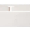 33" Stone 60/40 Double Bowl Farmhouse Kitchen Sink, Smooth Reversible Apron Front, Crema Lyon Limestone, Beige, KF332010DB-NLP-6040-CL