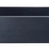 36" Stone Farmhouse Kitchen Sink, Smooth Reversible Apron Front, Black Lava, Black, KF362010SB-NLP-BL