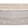 30" Stone Farmhouse Kitchen Sink, Curved Reversible Apron Front, Roma Travertine, Beige, KFCF302210SB-NLP-RT