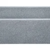 36" Stone Farmhouse Kitchen Sink, Smooth Reversible Apron Front, Mercury Granite, Gray, KF362010SB-NLP-M