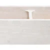 33" Stone Farmhouse Kitchen Sink, Smooth Reversible Apron Front, Roma Travertine, Beige, KF332010DB-NLP-6040-RT