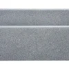 42" Stone Farmhouse Kitchen Sink, Smooth Reversible Apron Front, Mercury Granite, Gray, KF422010SB-NLP-M