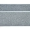 30" Stone Farmhouse Kitchen Sink, Smooth Reversible Apron Front, Mercury Granite, Gray, KF302010SB-NLP-M