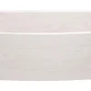 30" Stone Farmhouse Kitchen Sink, Smooth Reversible Curved Apron Front, Crema Lyon Limestone, Beige, KFCF302210SB-NLP-CL