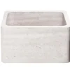 17" Stratus Marble Stone Farmhouse Kitchen Sink, Reversible, Single Bowl, KF171710-STLM