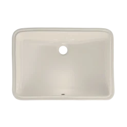 TOTO 21-1/4" x 14-3/8" Large Rectangular Undermount Bathroom Sink with CEFIONTECT, Sedona Beige, Vitreous China, LT540G#12